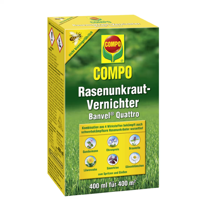 COMPO Rasenunkraut-Vernichter Banvel Quattro